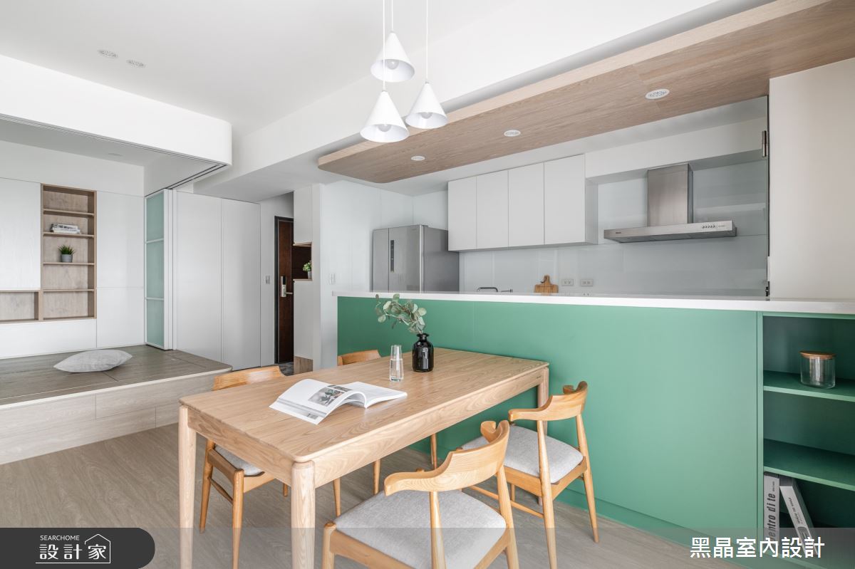 24坪中古屋(5~15年)＿北歐風餐廳案例圖片＿黑晶室內設計＿黑晶_43之7