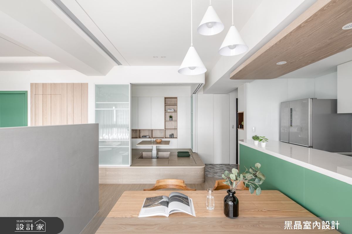 24坪中古屋(5~15年)＿北歐風餐廳案例圖片＿黑晶室內設計＿黑晶_43之8