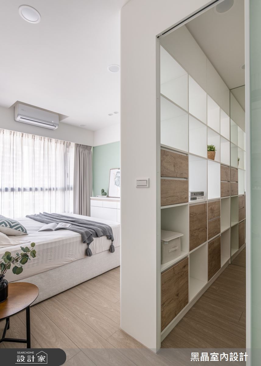 24坪中古屋(5~15年)＿北歐風臥室案例圖片＿黑晶室內設計＿黑晶_43之16