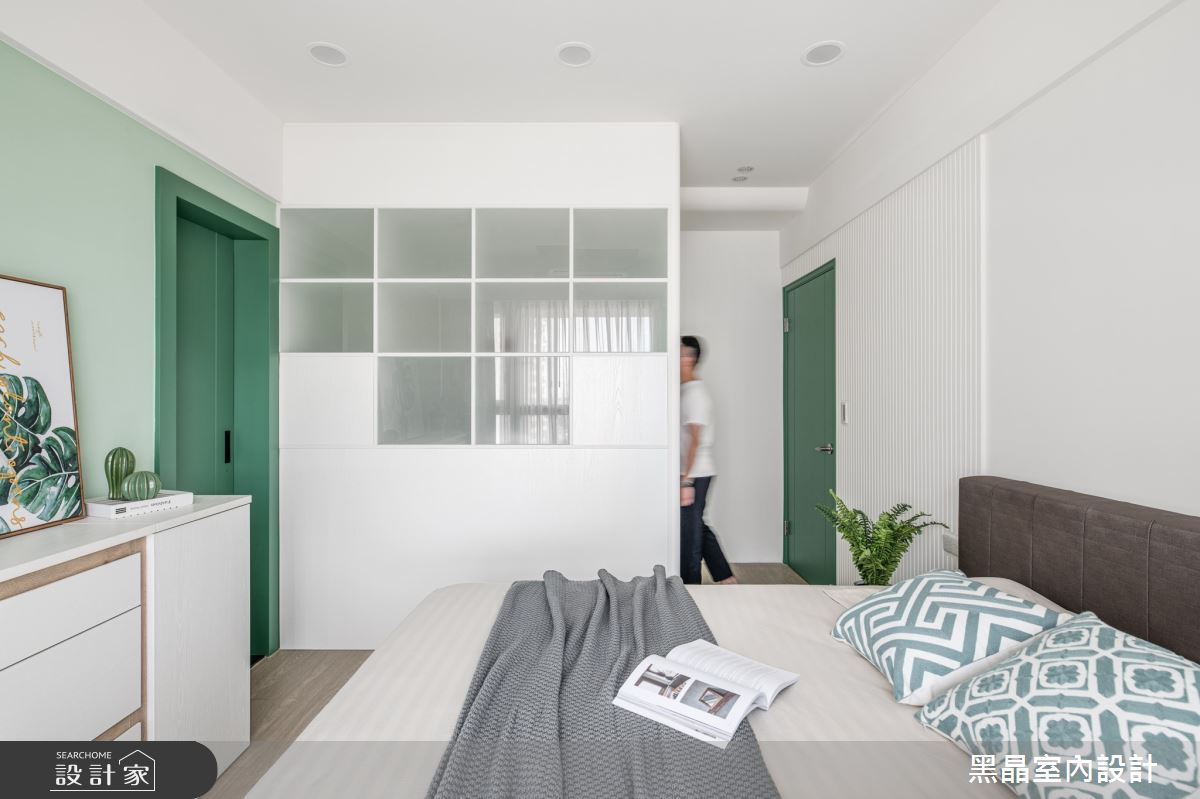 24坪中古屋(5~15年)＿北歐風臥室案例圖片＿黑晶室內設計＿黑晶_43之25