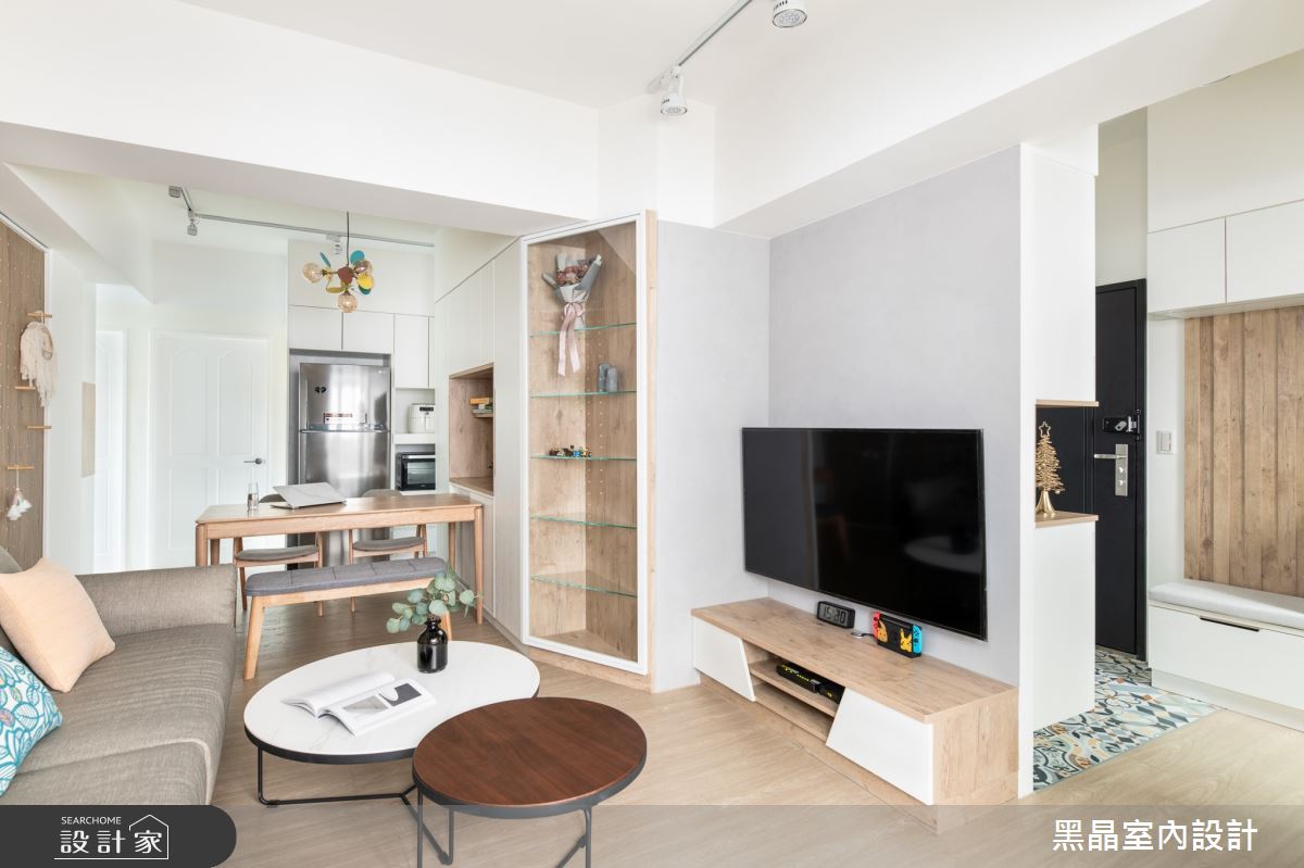 老屋(16~30年)＿北歐風案例圖片＿黑晶室內設計＿黑晶_44之7