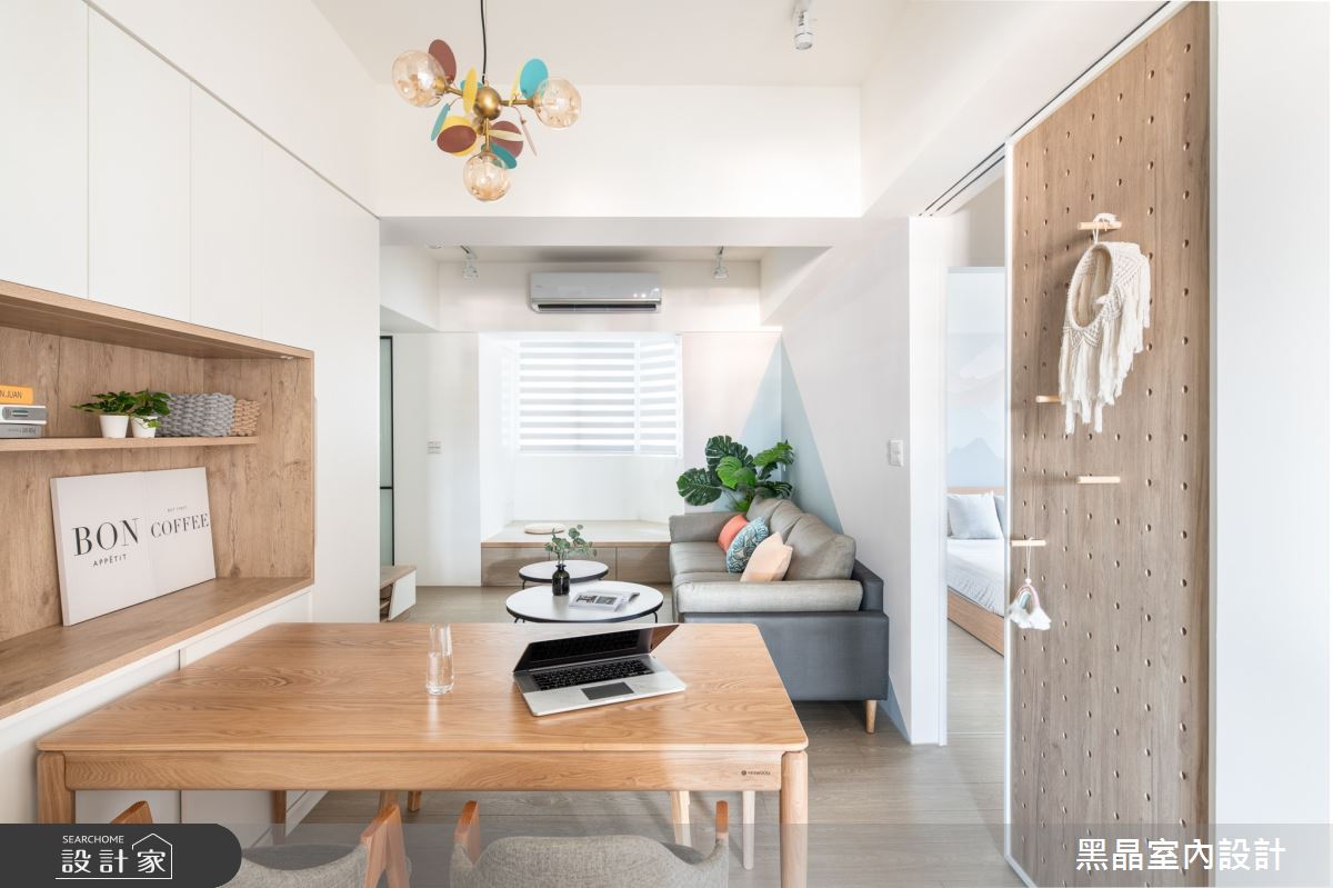 老屋(16~30年)＿北歐風案例圖片＿黑晶室內設計＿黑晶_44之11