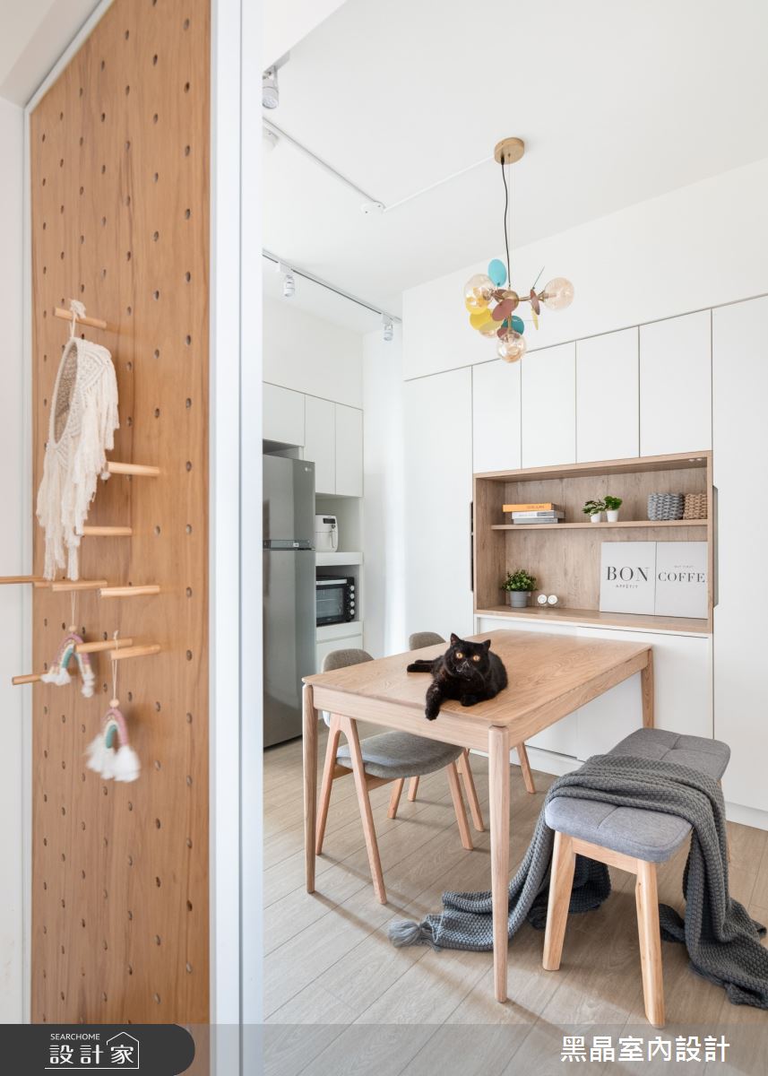 老屋(16~30年)＿北歐風案例圖片＿黑晶室內設計＿黑晶_44之13