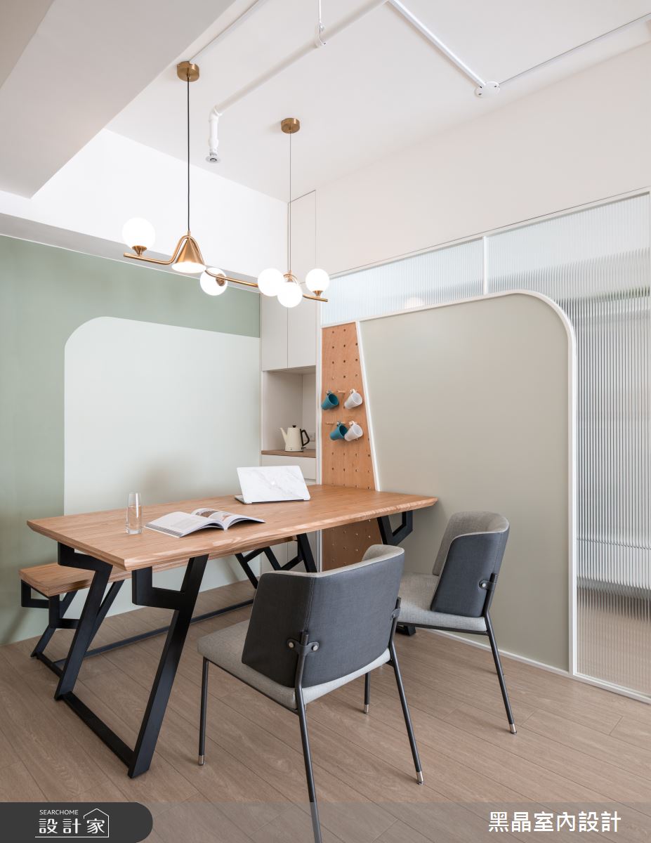 25坪老屋(16~30年)＿北歐風餐廳案例圖片＿黑晶室內設計＿黑晶_45之9