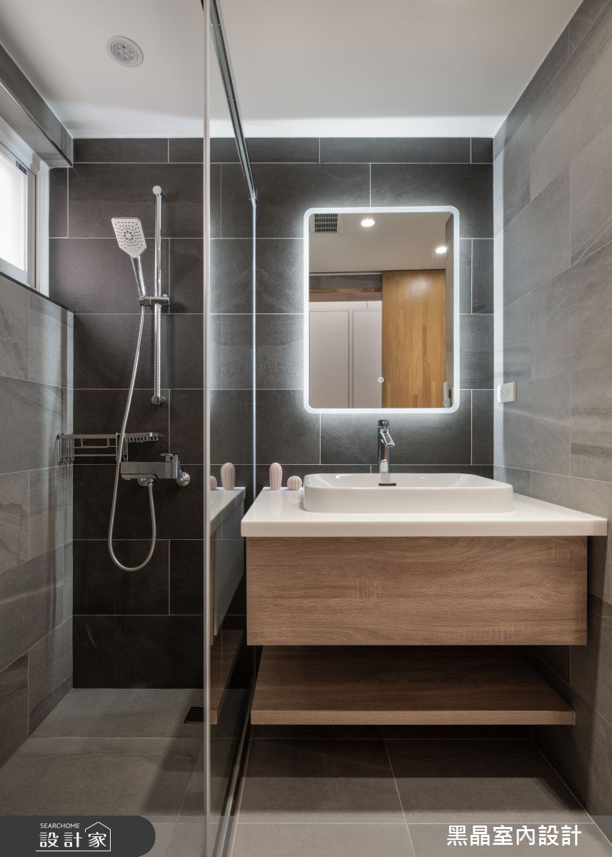 25坪老屋(16~30年)＿北歐風浴室案例圖片＿黑晶室內設計＿黑晶_45之19