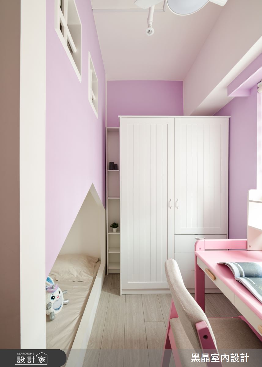 25坪老屋(16~30年)＿北歐風兒童房兒童房案例圖片＿黑晶室內設計＿黑晶_45之23