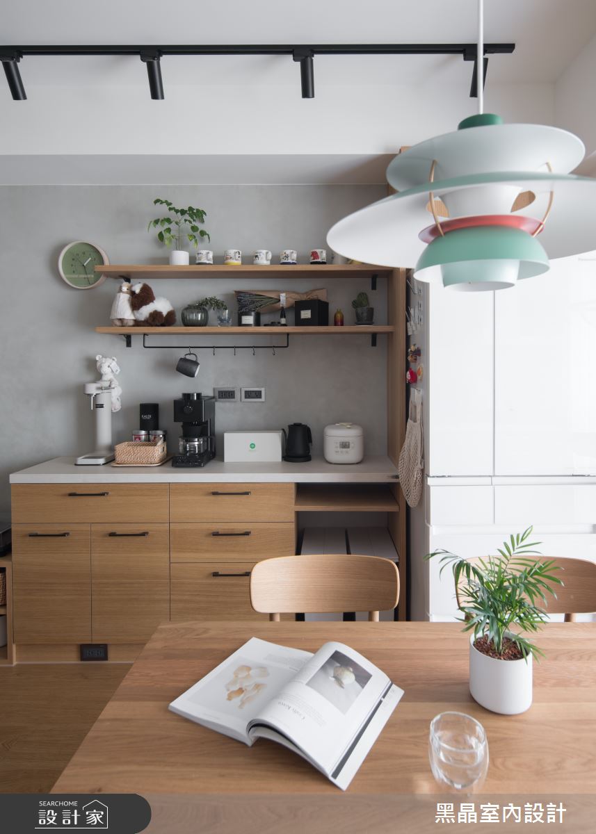 20坪新成屋(5年以下)＿日式無印風餐廳案例圖片＿黑晶室內設計＿黑晶_46之9