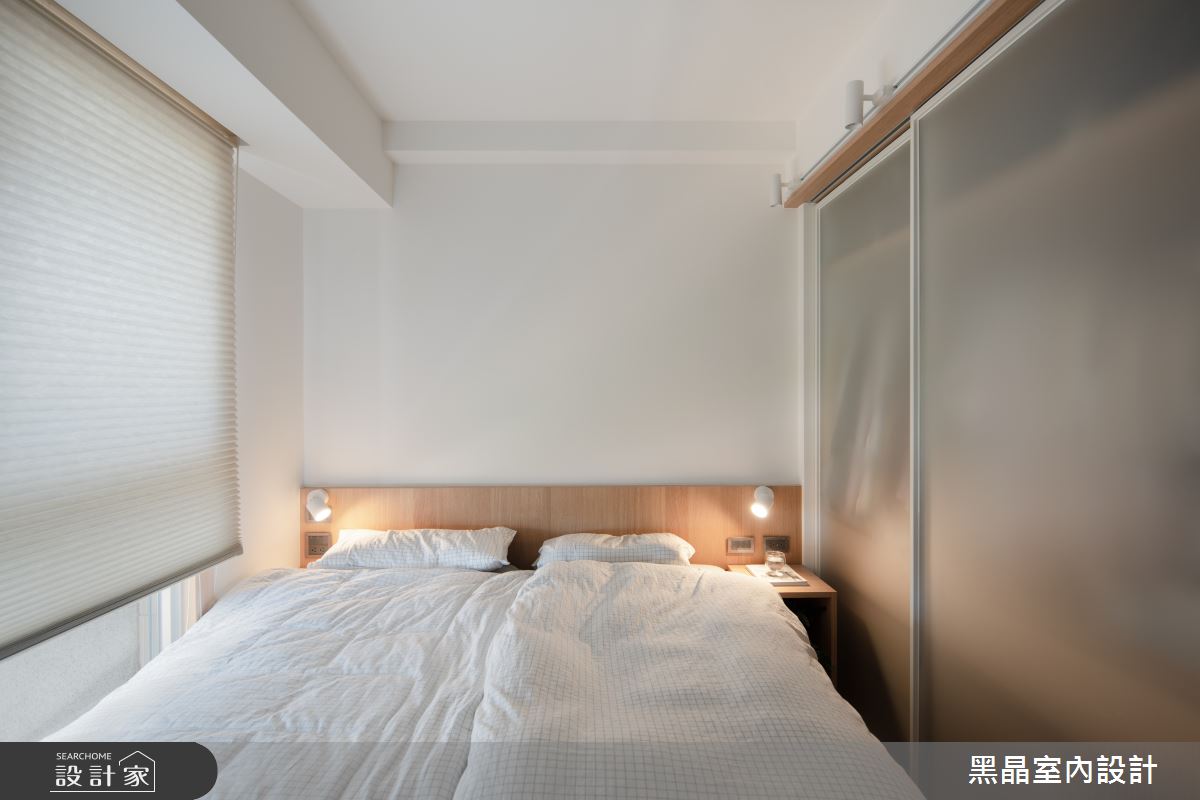 20坪新成屋(5年以下)＿日式無印風臥室案例圖片＿黑晶室內設計＿黑晶_46之23