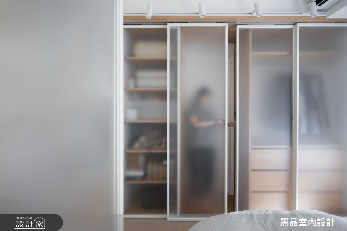 20坪新成屋(5年以下)＿日式無印風臥室更衣間案例圖片＿黑晶室內設計＿黑晶_46之24