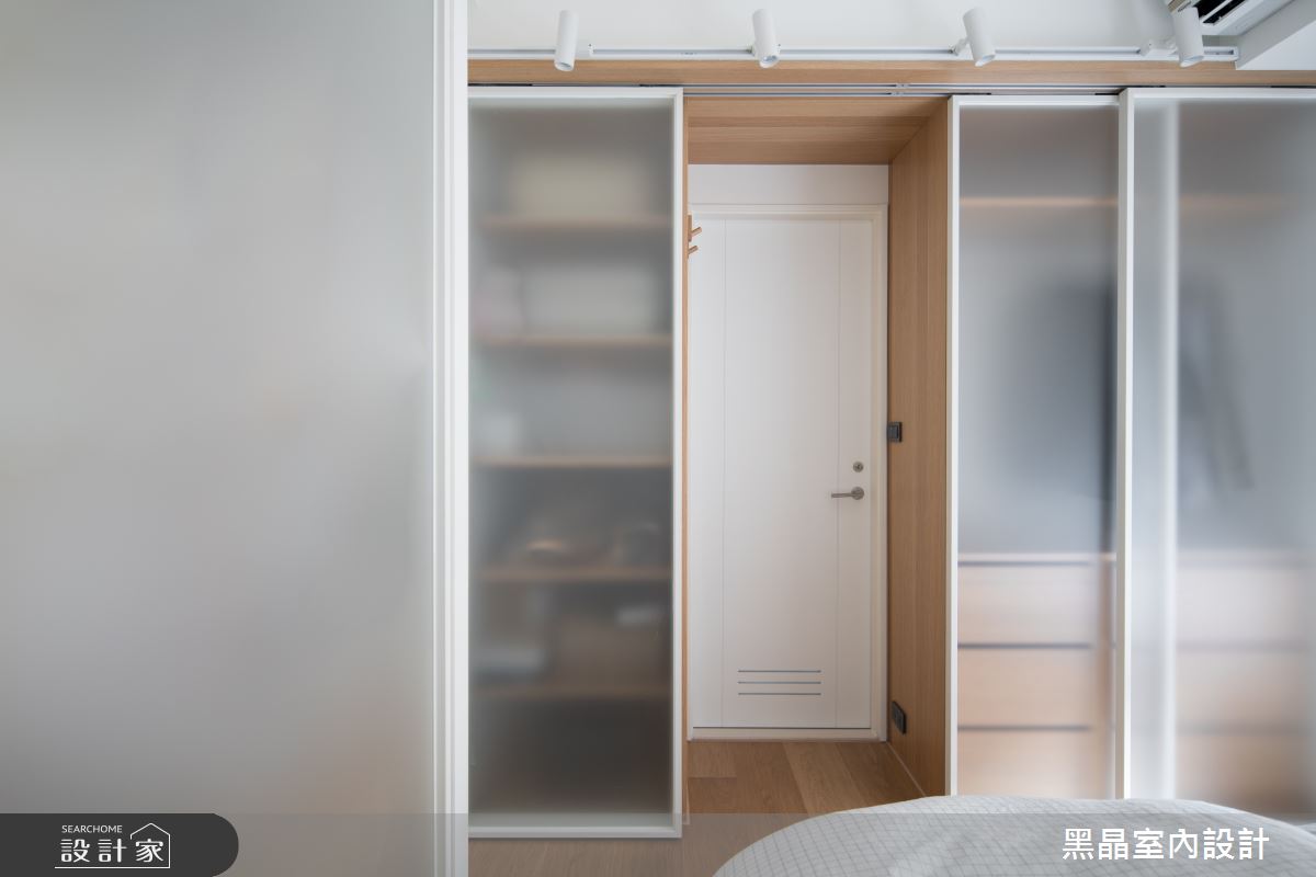 20坪新成屋(5年以下)＿日式無印風臥室案例圖片＿黑晶室內設計＿黑晶_46之25