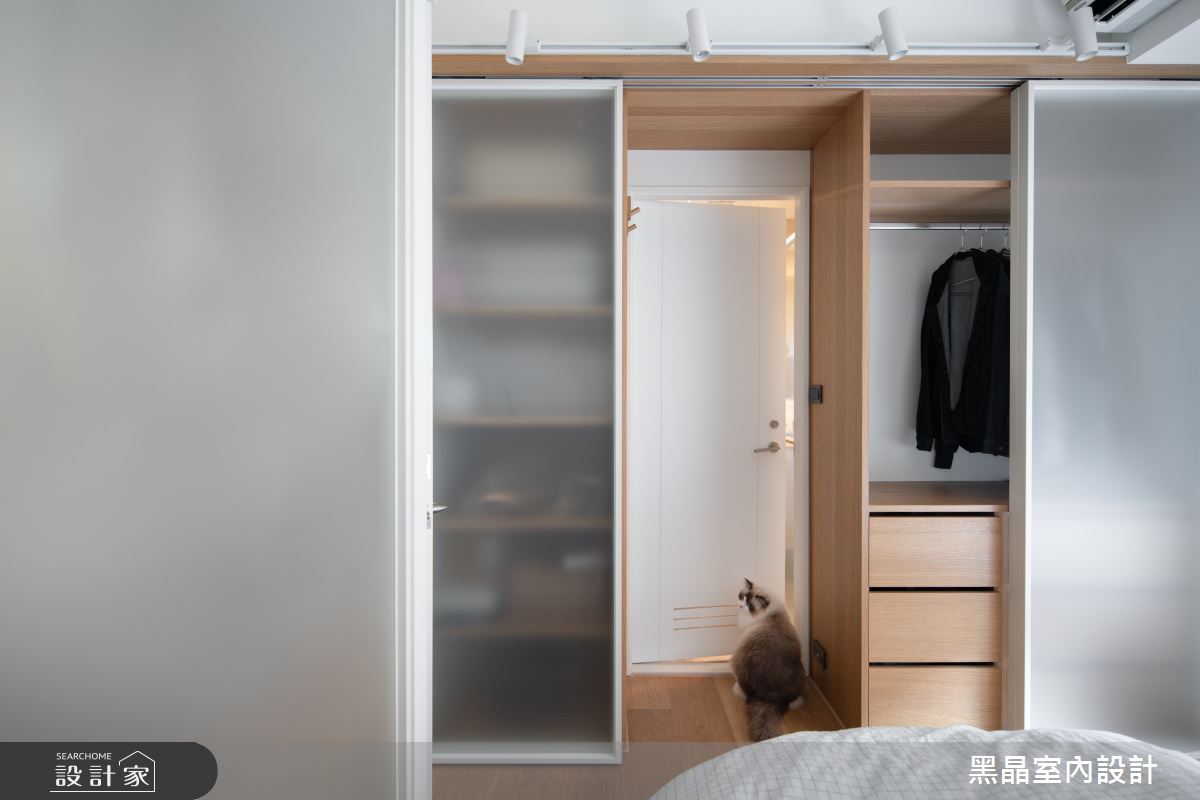 20坪新成屋(5年以下)＿日式無印風臥室案例圖片＿黑晶室內設計＿黑晶_46之5918