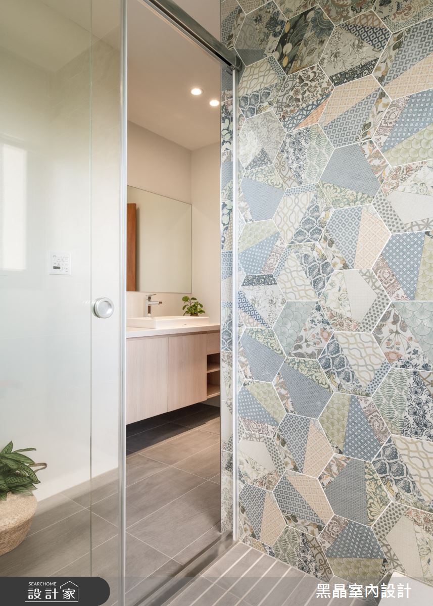 39坪新成屋(5年以下)＿日式簡約風浴室案例圖片＿黑晶室內設計＿黑晶_48之18