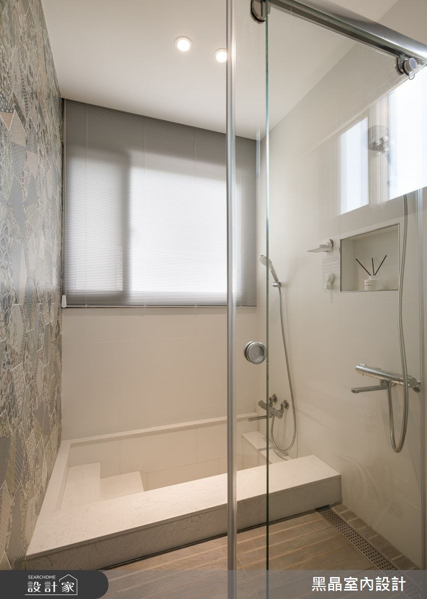 39坪新成屋(5年以下)＿日式簡約風浴室案例圖片＿黑晶室內設計＿黑晶_48之19