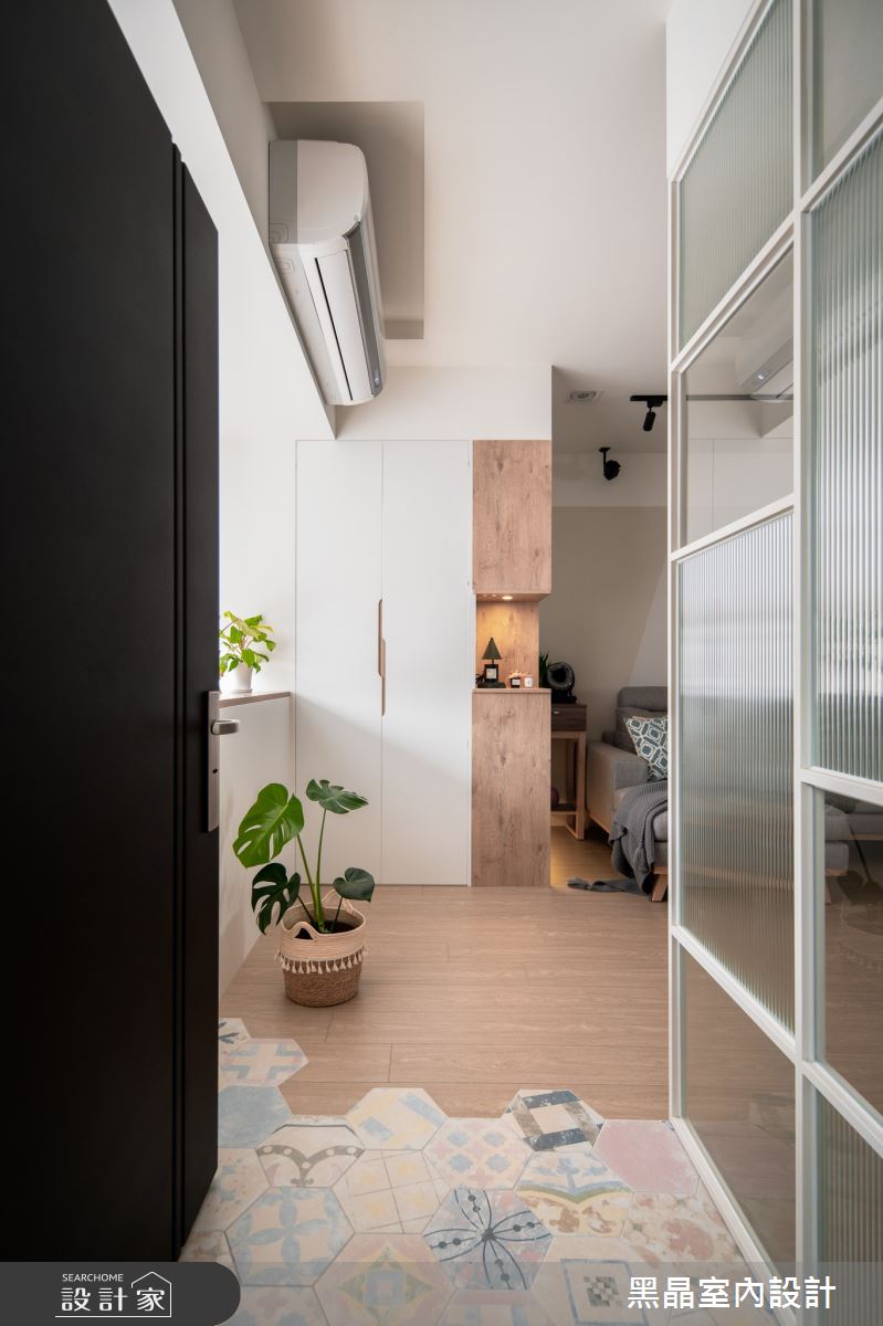 33坪老屋(31~40年)＿北歐風玄關案例圖片＿黑晶室內設計＿黑晶_49之1