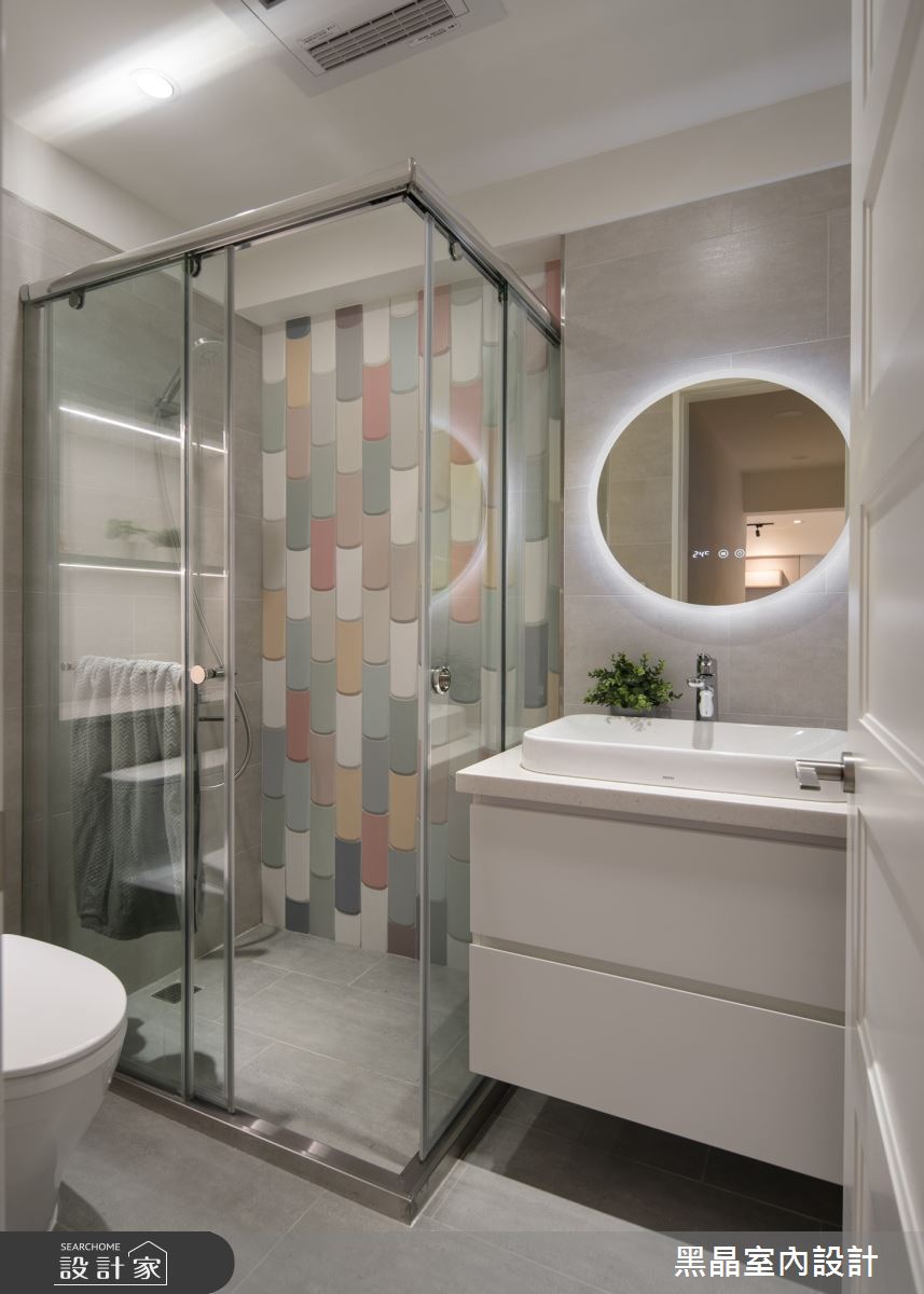 33坪老屋(31~40年)＿北歐風浴室案例圖片＿黑晶室內設計＿黑晶_49之14