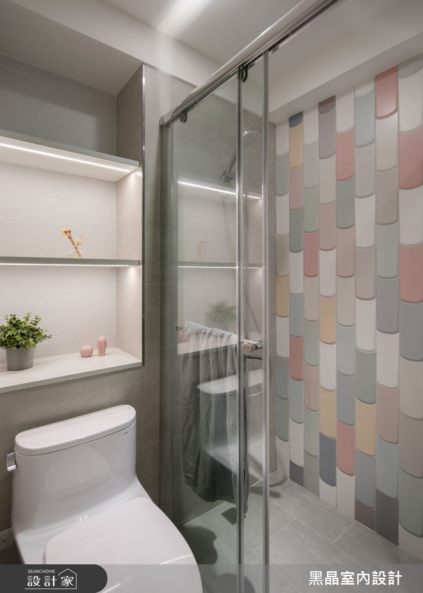 33坪老屋(31~40年)＿北歐風浴室案例圖片＿黑晶室內設計＿黑晶_49之15