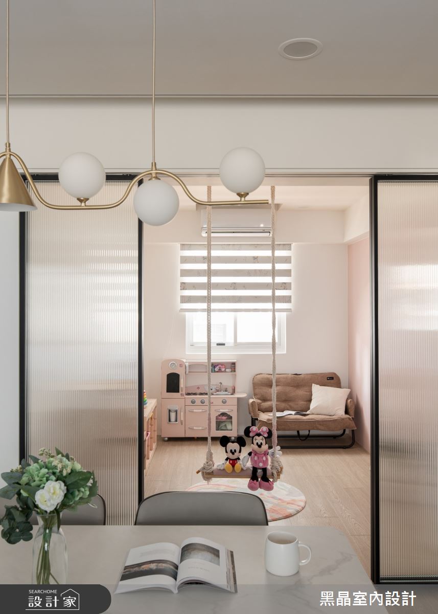 26坪老屋(41~50年)＿現代簡約風餐廳多功能室案例圖片＿黑晶室內設計＿黑晶_50之14