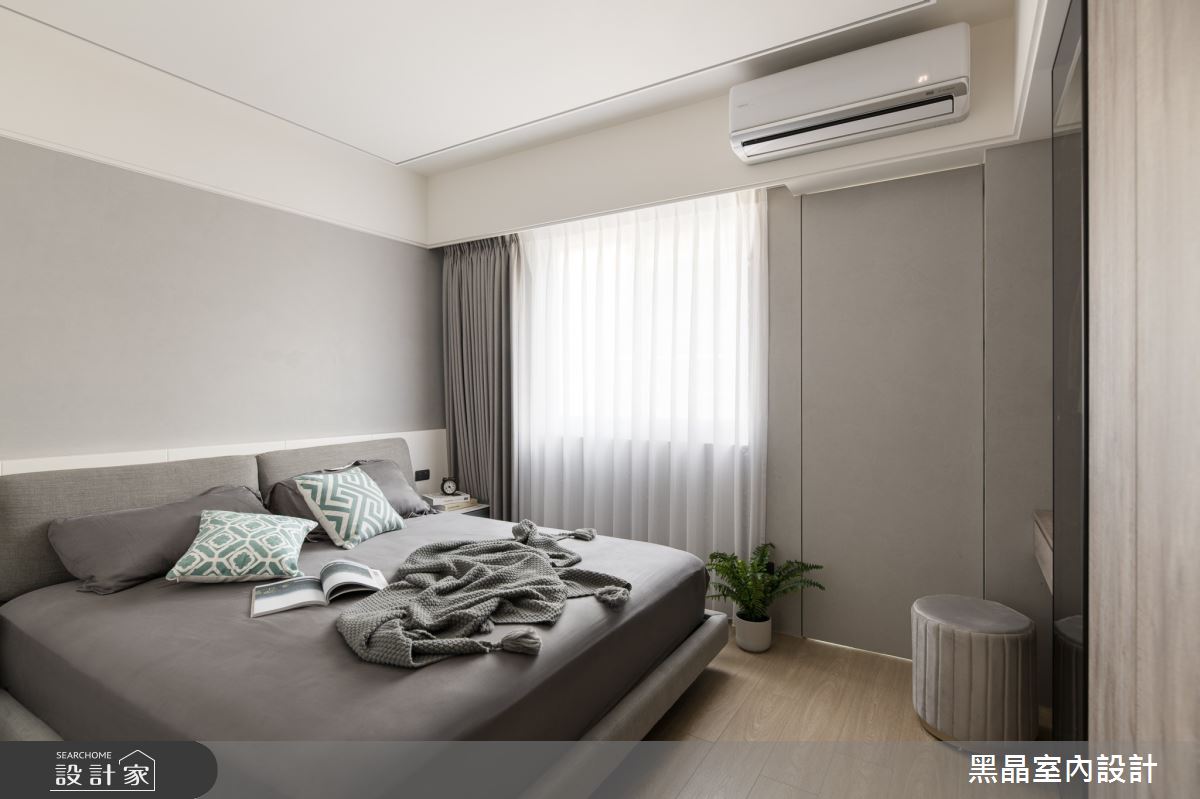26坪老屋(41~50年)＿現代簡約風臥室案例圖片＿黑晶室內設計＿黑晶_50之16