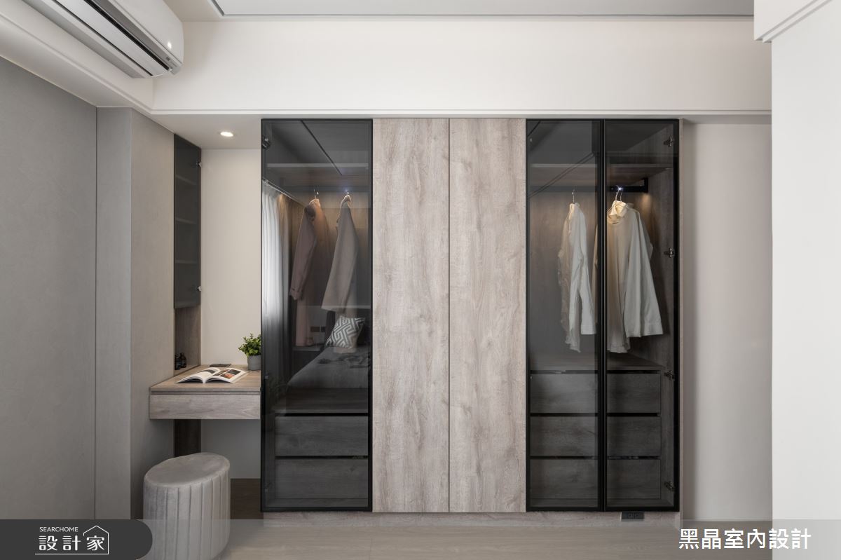 26坪老屋(41~50年)＿現代簡約風臥室案例圖片＿黑晶室內設計＿黑晶_50之18