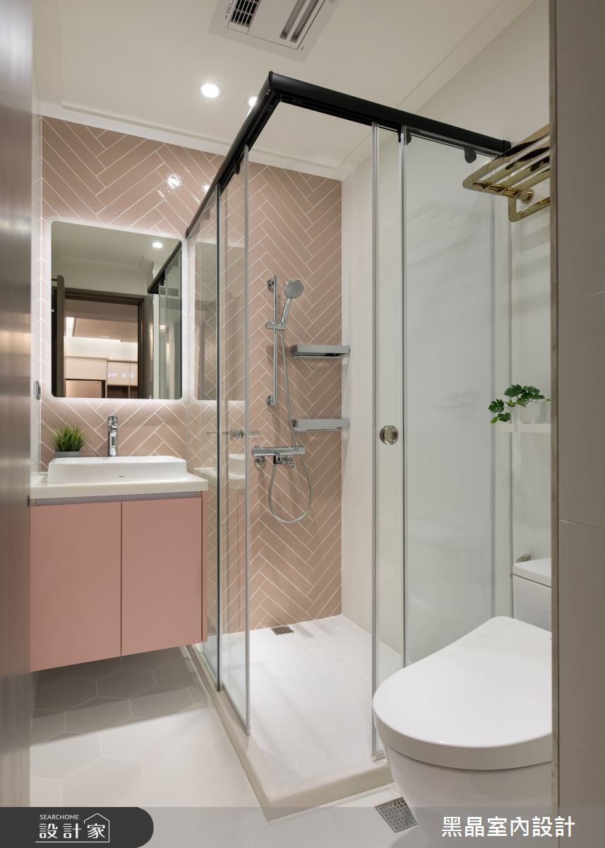 26坪老屋(41~50年)＿現代簡約風浴室案例圖片＿黑晶室內設計＿黑晶_50之20