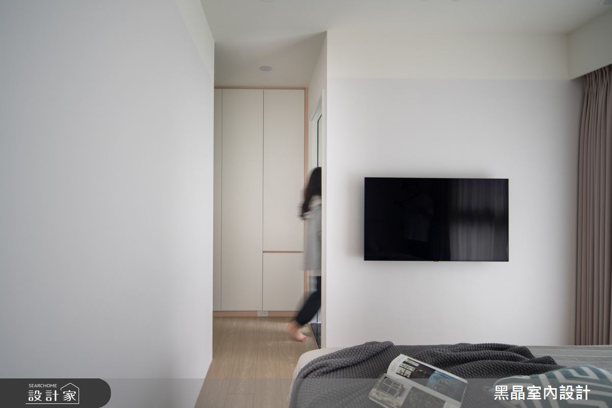 22坪新成屋(5年以下)＿日式無印風臥室案例圖片＿黑晶室內設計＿黑晶_52之19