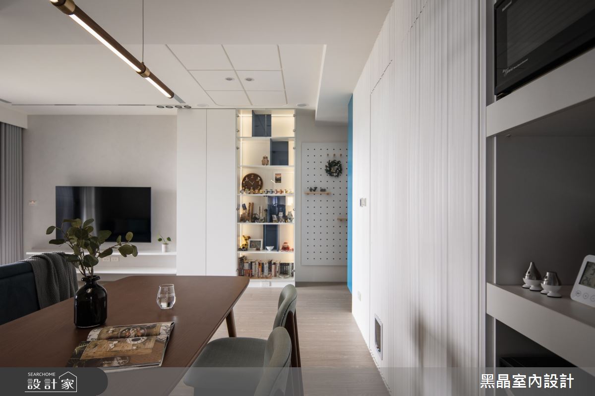 22坪新成屋(5年以下)＿北歐風客廳餐廳案例圖片＿黑晶室內設計＿黑晶_53之6