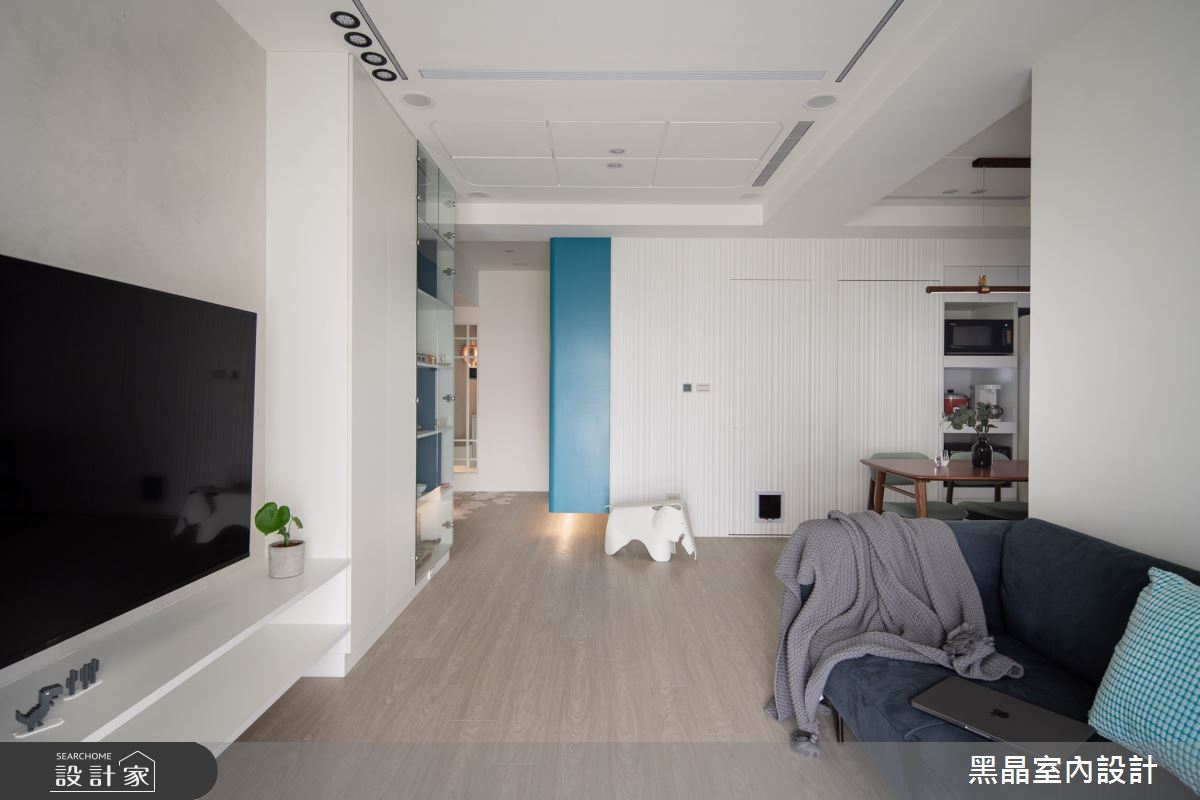 22坪新成屋(5年以下)＿北歐風客廳餐廳案例圖片＿黑晶室內設計＿黑晶_53之7