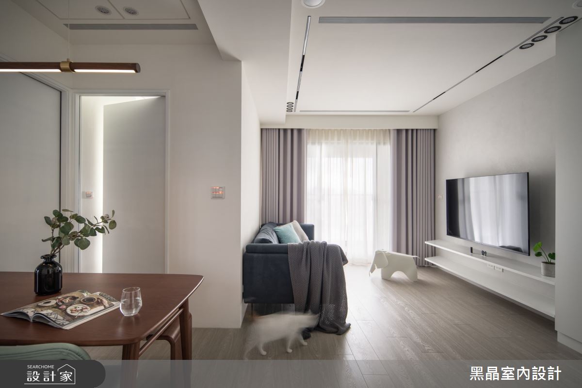 22坪新成屋(5年以下)＿北歐風客廳餐廳案例圖片＿黑晶室內設計＿黑晶_53之13