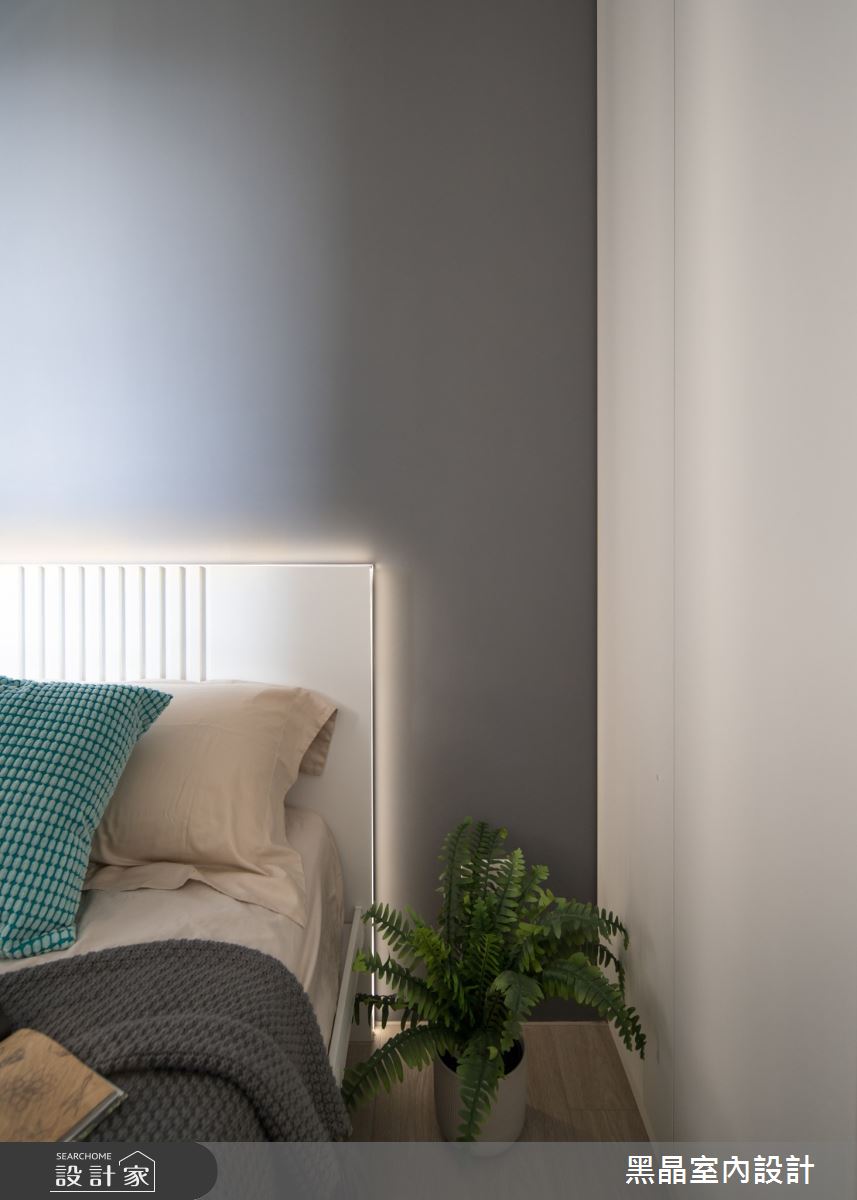 22坪新成屋(5年以下)＿北歐風臥室案例圖片＿黑晶室內設計＿黑晶_53之16