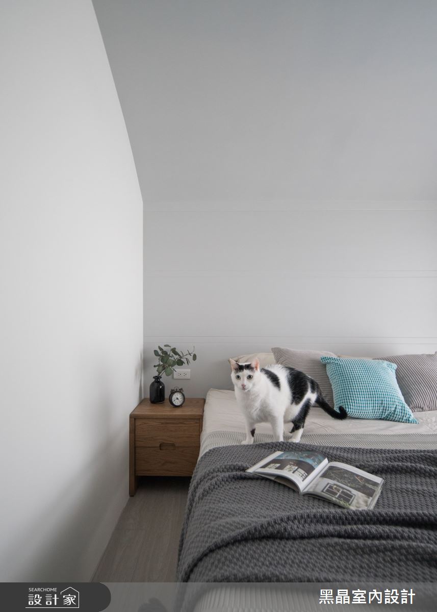 22坪新成屋(5年以下)＿北歐風臥室案例圖片＿黑晶室內設計＿黑晶_53之18