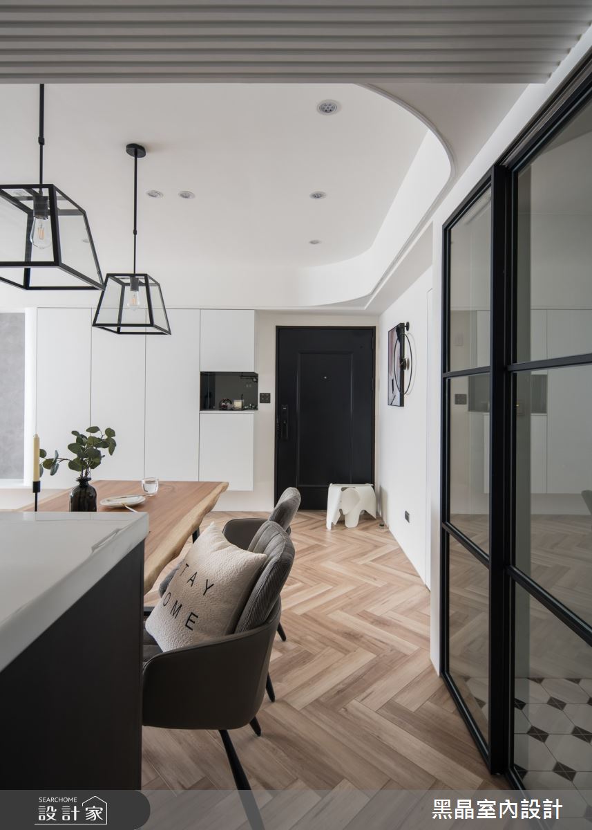 26坪老屋(16~30年)＿美式風玄關餐廳案例圖片＿黑晶室內設計＿黑晶_54之7
