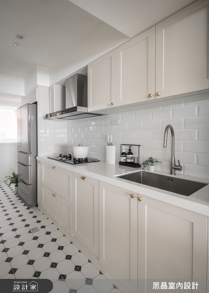 26坪老屋(16~30年)＿美式風廚房案例圖片＿黑晶室內設計＿黑晶_54之13