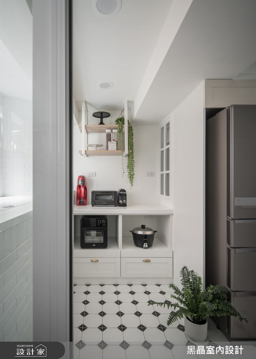 26坪老屋(16~30年)＿美式風廚房案例圖片＿黑晶室內設計＿黑晶_54之14