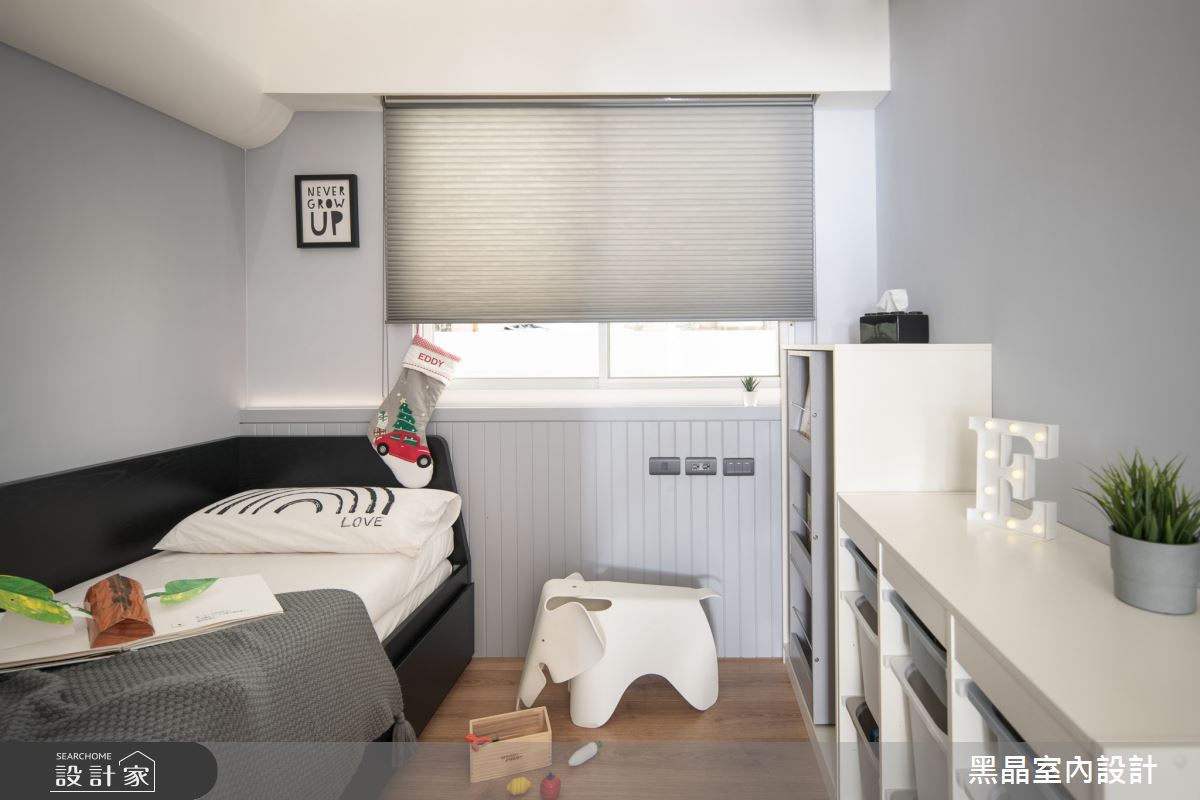 26坪老屋(16~30年)＿美式風臥室兒童房兒童房案例圖片＿黑晶室內設計＿黑晶_54之15