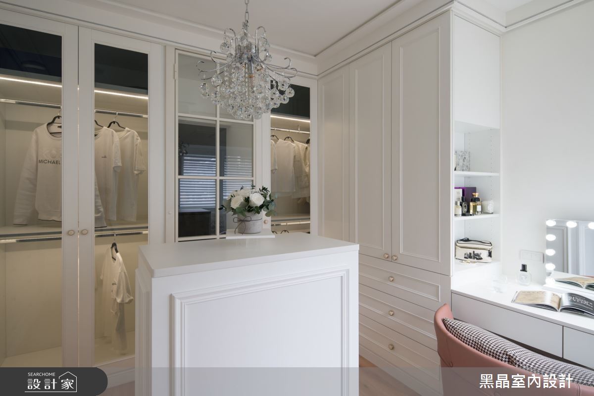 26坪老屋(16~30年)＿美式風更衣間案例圖片＿黑晶室內設計＿黑晶_54之22