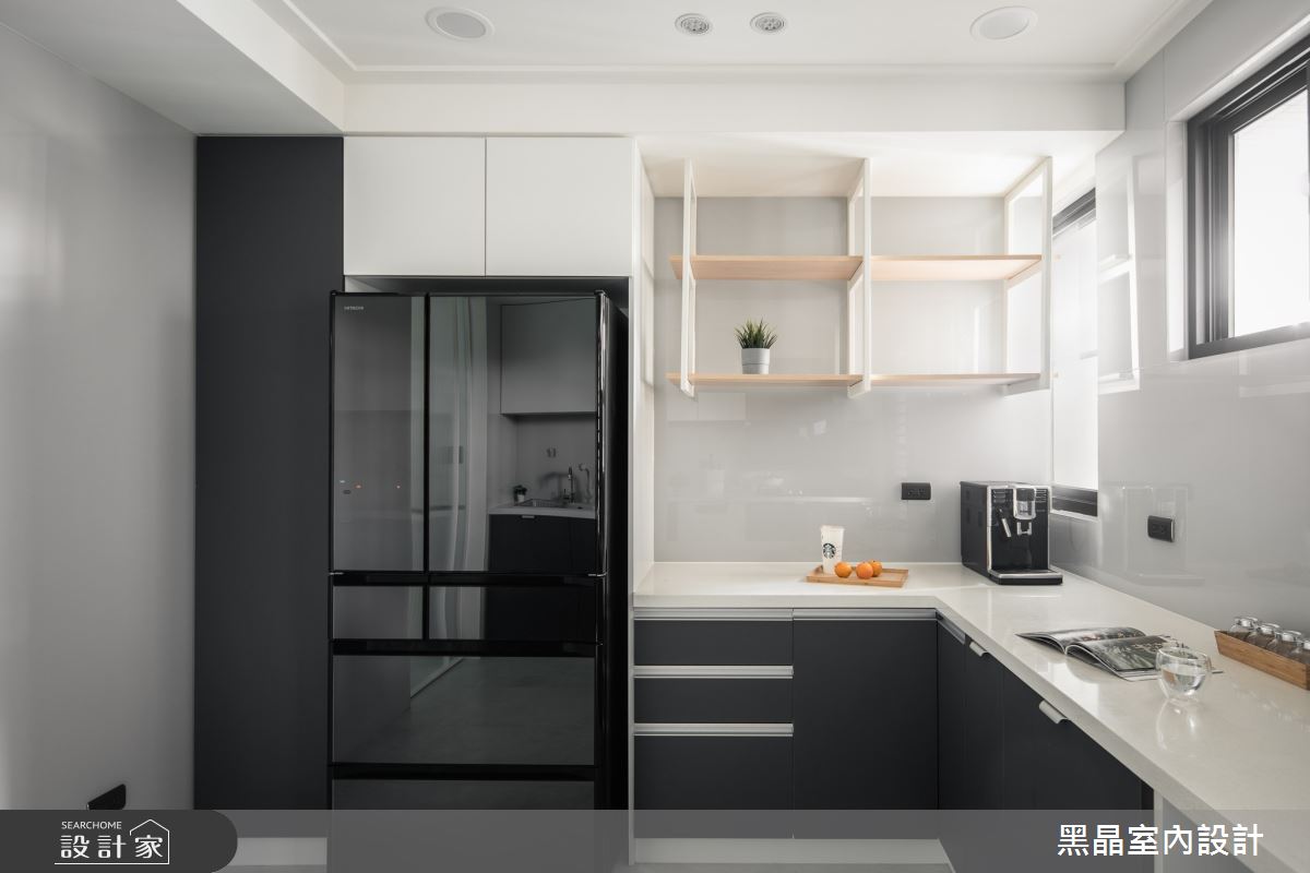 43坪毛胚屋＿現代簡約風廚房案例圖片＿黑晶室內設計＿黑晶_55之14