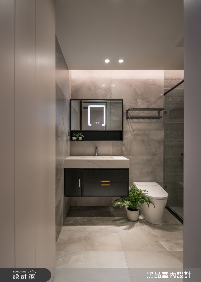 43坪毛胚屋＿現代簡約風浴室案例圖片＿黑晶室內設計＿黑晶_55之29
