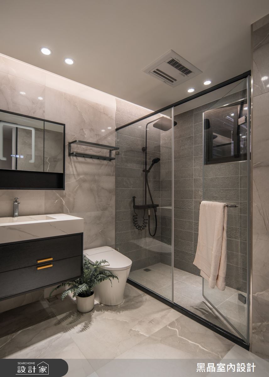 43坪毛胚屋＿現代簡約風浴室案例圖片＿黑晶室內設計＿黑晶_55之30