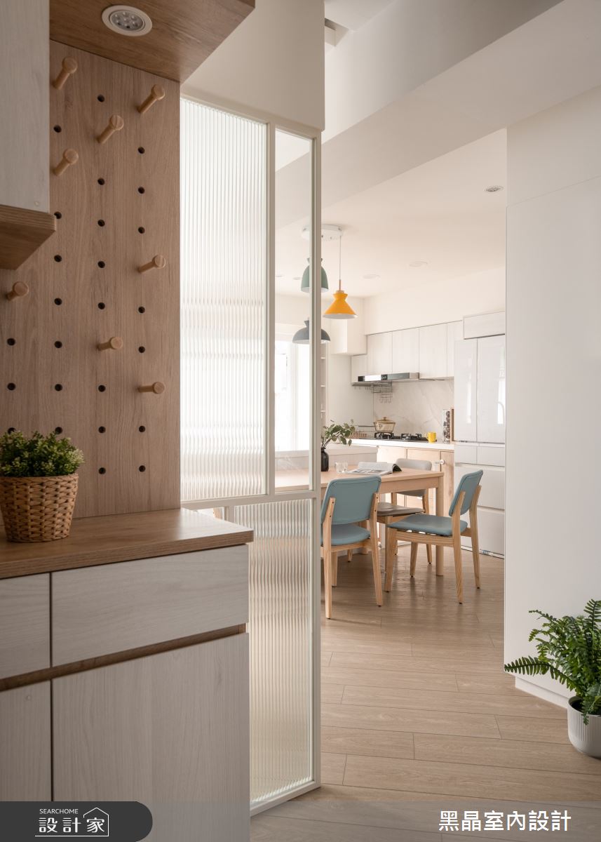 30坪老屋(16~30年)＿北歐風玄關餐廳案例圖片＿黑晶室內設計＿黑晶_56之2
