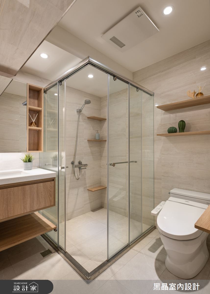 30坪老屋(16~30年)＿北歐風浴室案例圖片＿黑晶室內設計＿黑晶_56之22