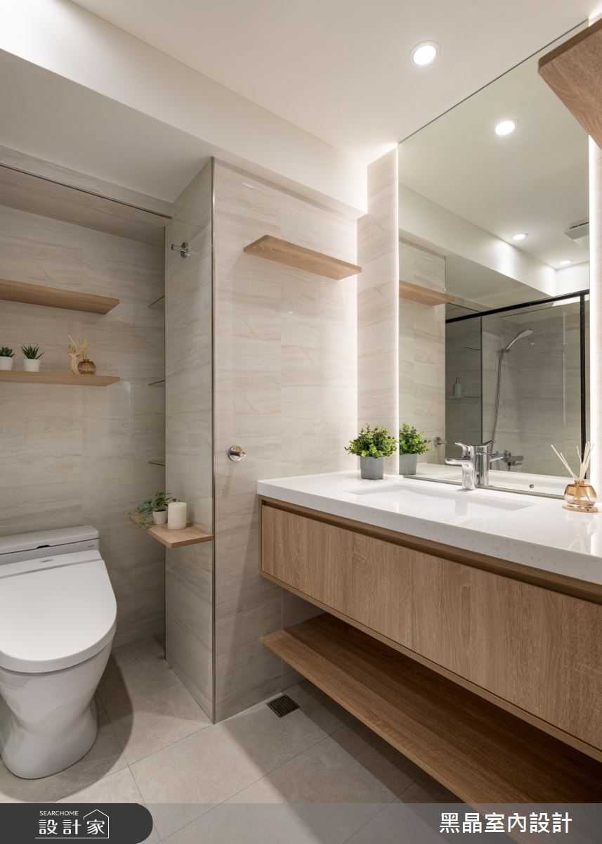 30坪老屋(16~30年)＿北歐風浴室案例圖片＿黑晶室內設計＿黑晶_56之23