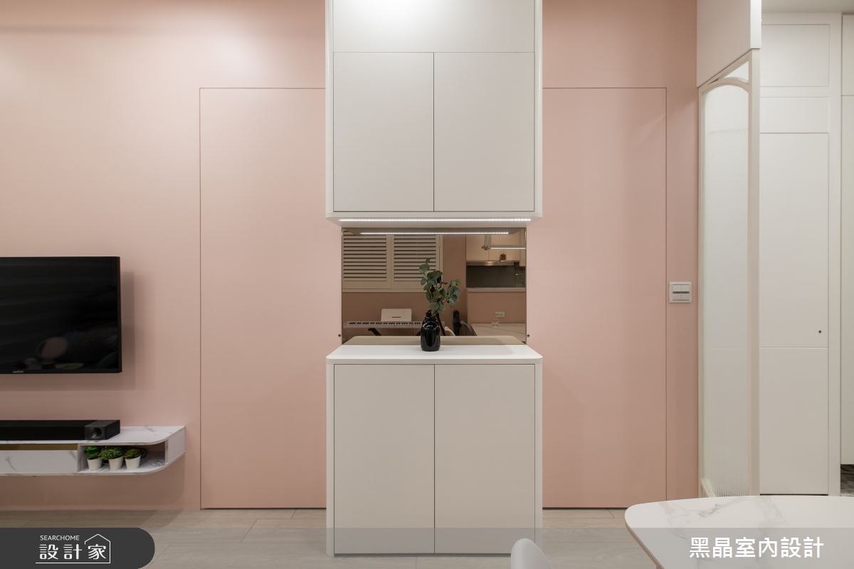 13坪新成屋(5年以下)＿簡約輕奢風客廳案例圖片＿黑晶室內設計＿黑晶_58之12