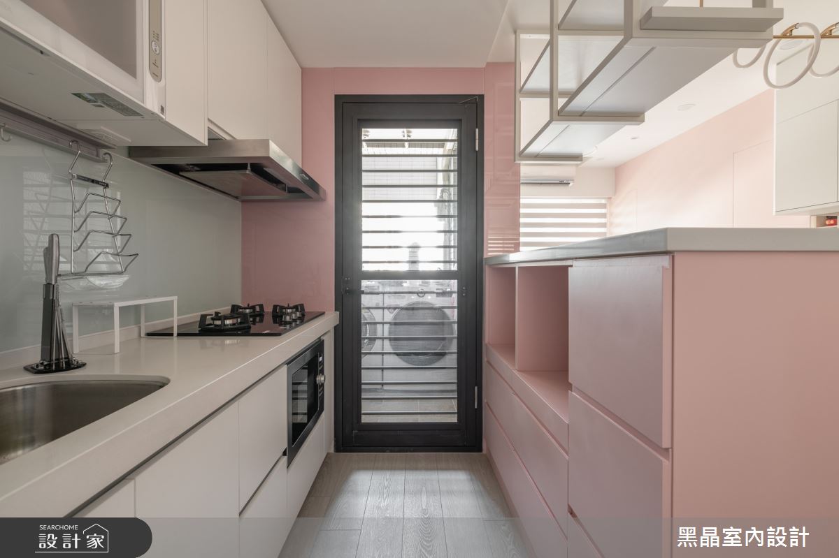 13坪新成屋(5年以下)＿簡約輕奢風廚房案例圖片＿黑晶室內設計＿黑晶_58之5