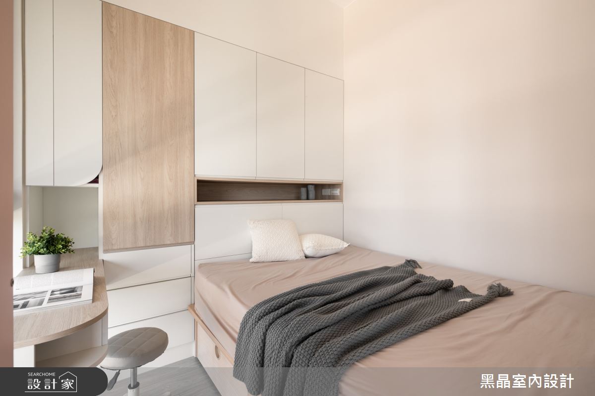 13坪新成屋(5年以下)＿簡約輕奢風臥室案例圖片＿黑晶室內設計＿黑晶_58之15
