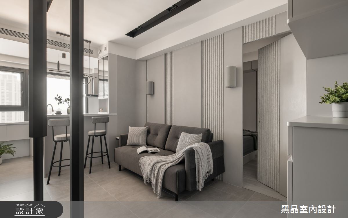 新成屋(5年以下)＿現代風客廳吧檯臥室案例圖片＿黑晶室內設計＿黑晶_60之4