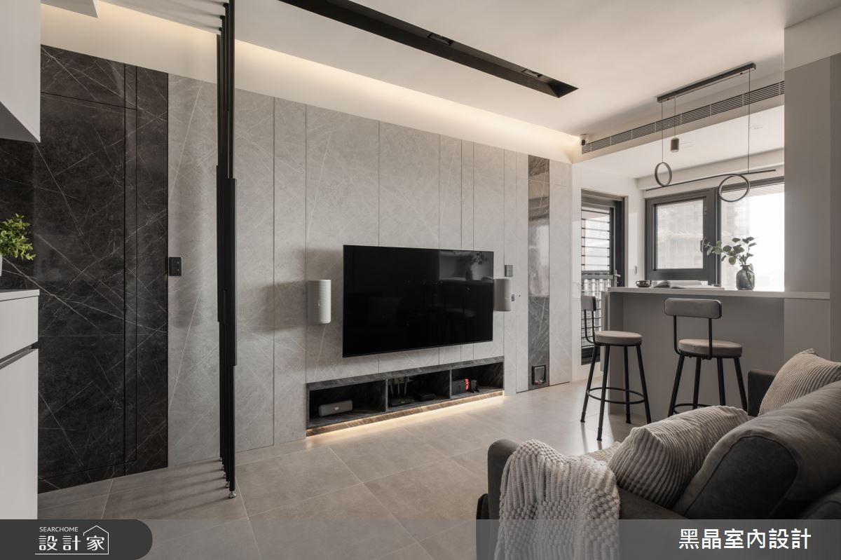 新成屋(5年以下)＿現代風客廳吧檯案例圖片＿黑晶室內設計＿黑晶_60之5