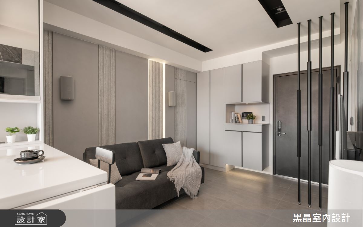 新成屋(5年以下)＿現代風客廳吧檯案例圖片＿黑晶室內設計＿黑晶_60之4626