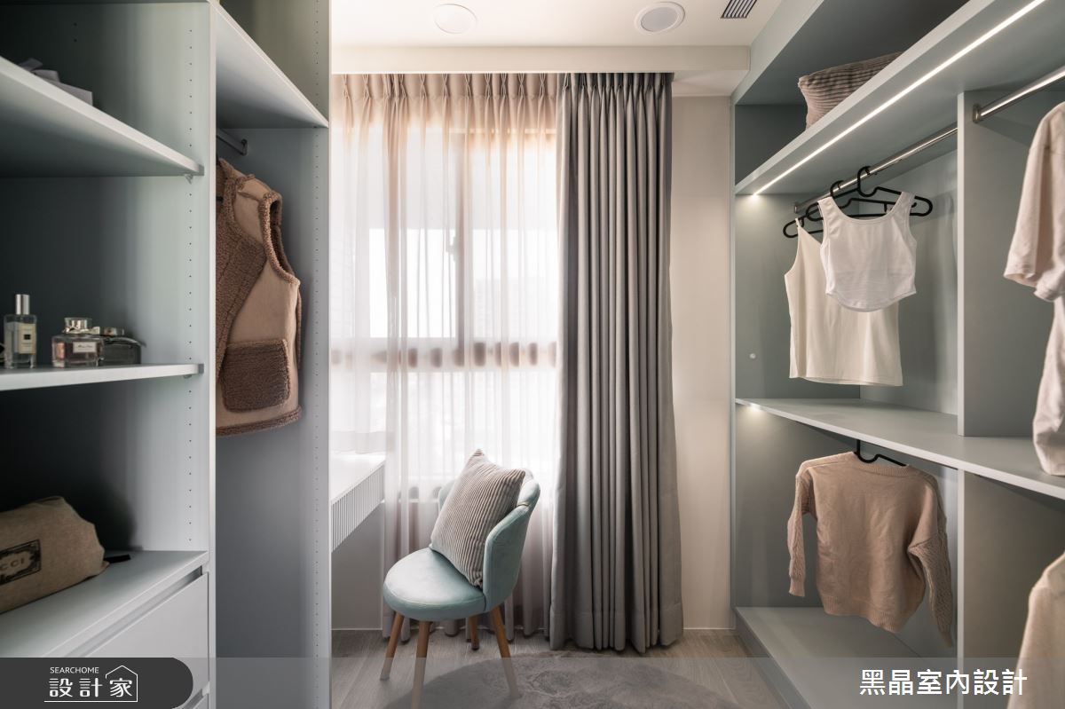 新成屋(5年以下)＿現代風更衣間案例圖片＿黑晶室內設計＿黑晶_60之16