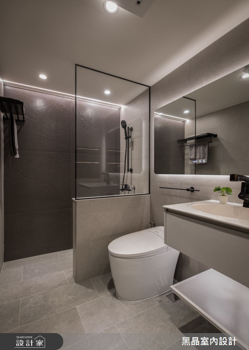新成屋(5年以下)＿現代風浴室案例圖片＿黑晶室內設計＿黑晶_60之21