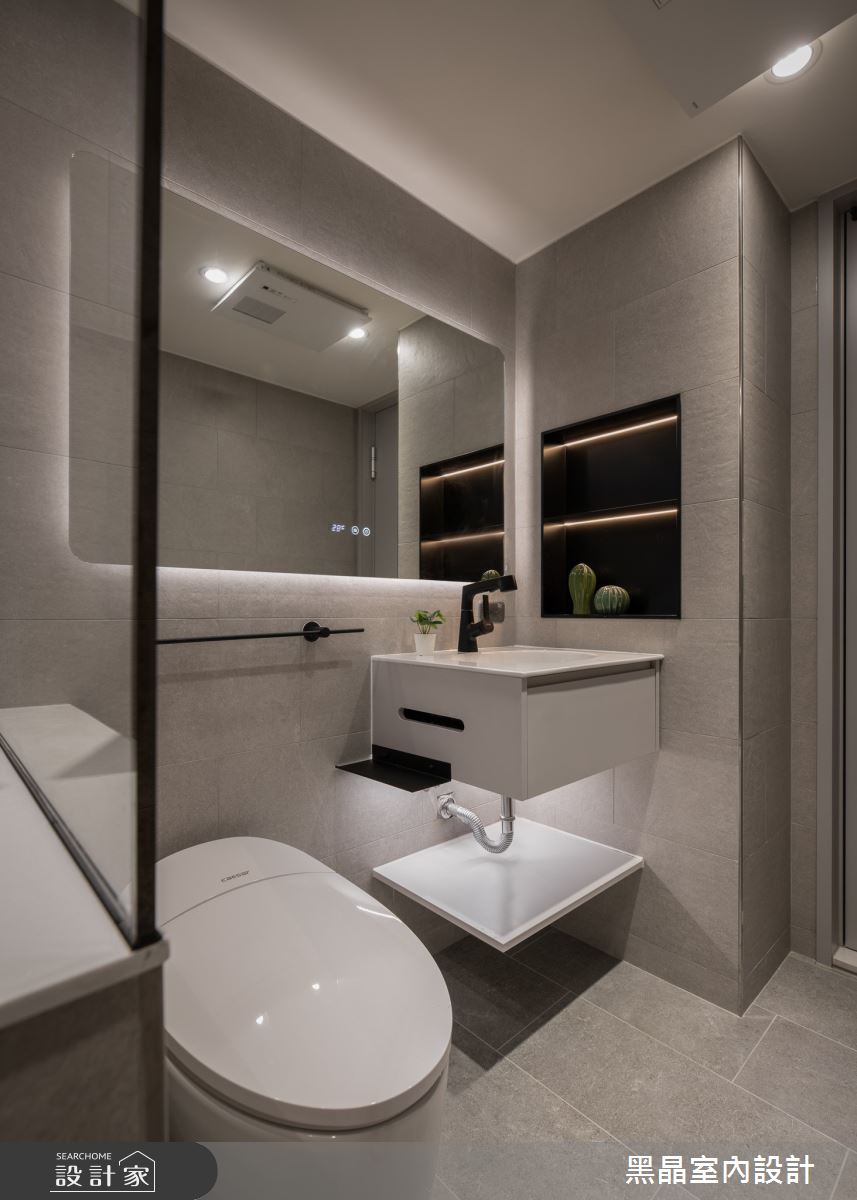 新成屋(5年以下)＿現代風浴室案例圖片＿黑晶室內設計＿黑晶_60之22